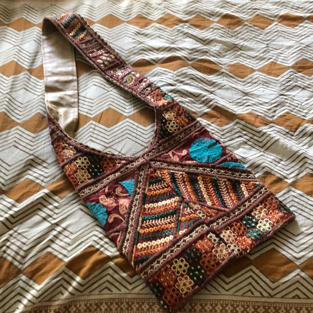 Authentic Indian cross body bag